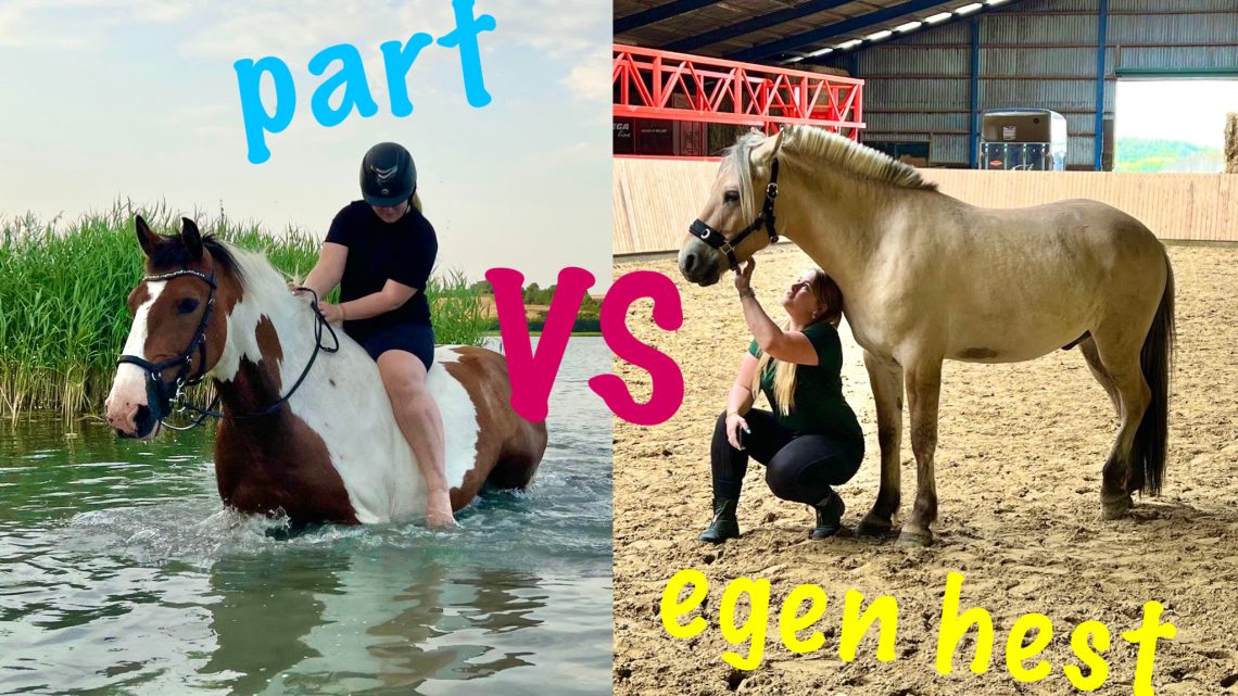 ‘Part’ vs ‘Egen hest’